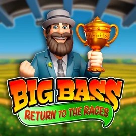 Big Bass Return to the Races logo by Pragmatic Play Stonevegas Casino