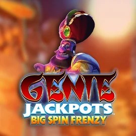 Genie Jackpots: Big Spin Frenzy by Blueprint Gaming, showcased at stonevegass.pl – game logo
