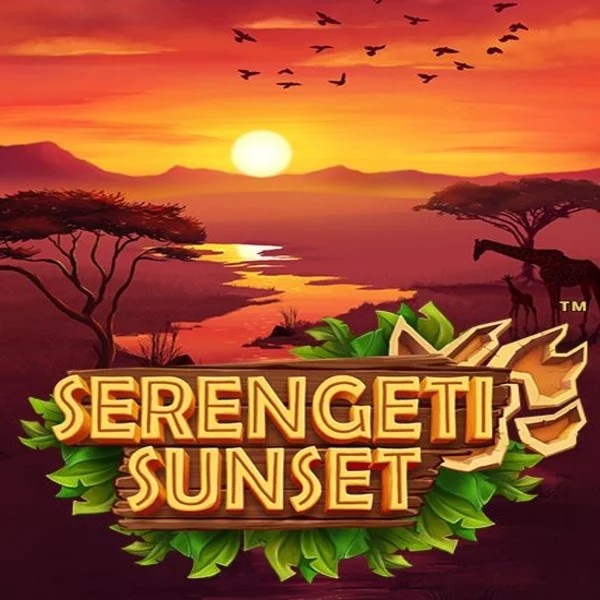 Serengeti Sunset slot visual from Skywind Group available on stonevegass.pl