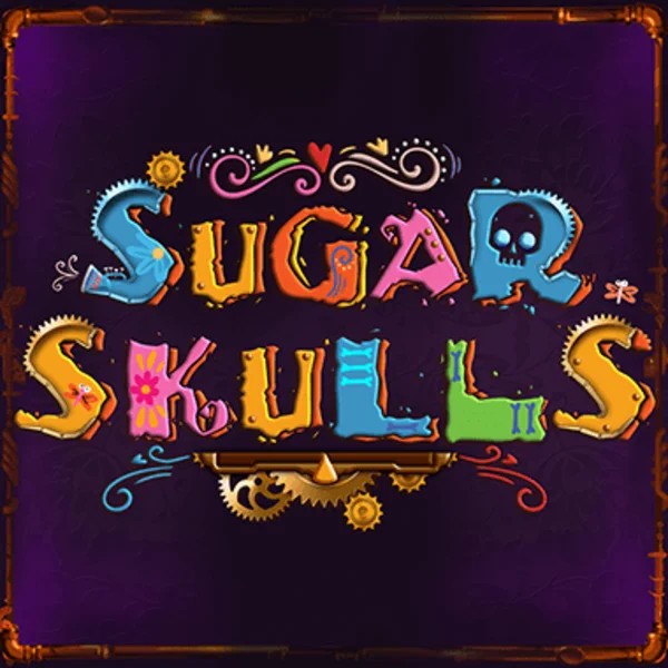 Sugar Skulls online game logo by Booming Games on stonevegass.pl
